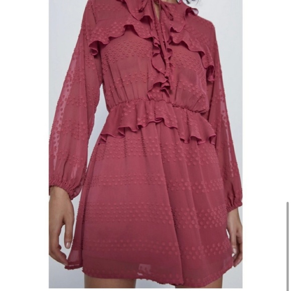 Zara Ruffled Romper - Picture 2 of 8